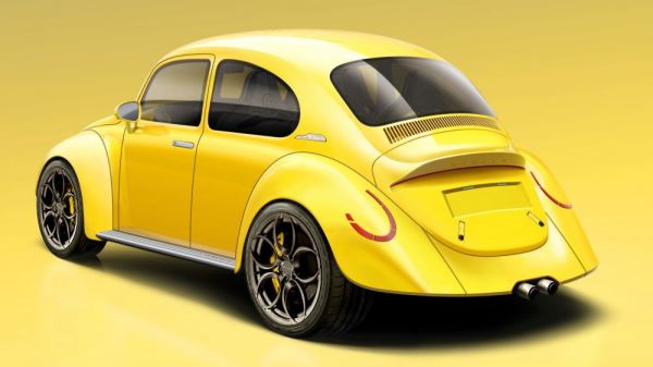 Классический VW Beetle вернулся в виде стильного карбюраторного рестомода Milivie 1