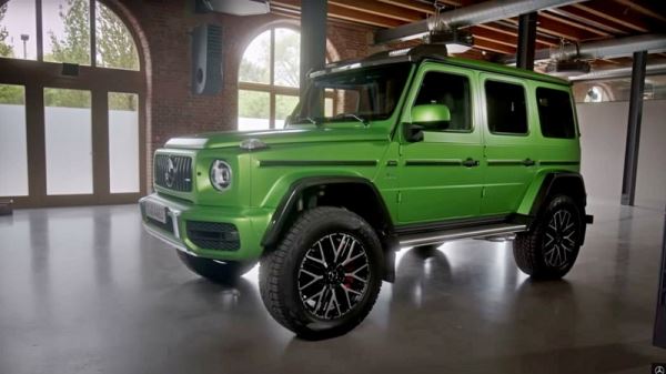 Новый «портальный» Mercedes-AMG G 63 4x4-2: клиренс 351 мм и 585 л.с. под капотом